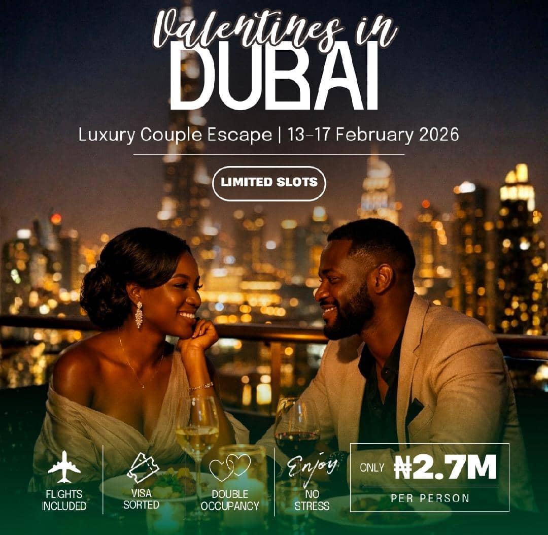 Valentine’s in Dubai flyer